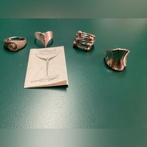 Silver Ring Set